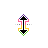 Vertical resize cursor