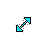 X Diagonal Resize 2 cursor
