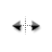 Horizontal resize cursor