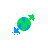 Earth Day Cursor Diagonal Resize1 cursor