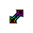 Rainbow chroma diagonal resize 2  cursor
