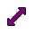 Aero Purple diagonal 2 xl cursor