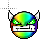 Rainbow demon cursor