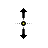 Vertical resize cursor
