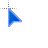Blue cursor