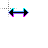 Horizontal resize cursor