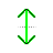 Vertical resize cursor