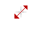 DiagonalResize2Red cursor