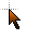 Orange Shaded cursor