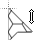 Vertical resize cursor
