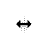 Horizontal resize cursor