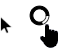 Smooth Black Cursors preview