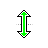 Vertical resize cursor