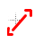 Diagonal Resize (2) cursor
