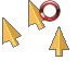 Golden Arrow Smaller Cursors preview