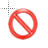 NO cursor