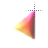 Left Rainbow Gem Triangle Transp cursor