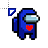Blue heartness crewate  cursor