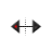Horizontal resize cursor