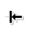 Crop Left v3 (Black) cursor
