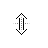 Vertical resize cursor