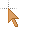 Bronze mouse pointer cursor