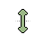 Vertical resize cursor