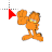 Gardfield Unavaible cursor