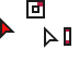 Sans Bold Red Cursors preview