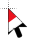Egyptian or Iraqian Flag cursor