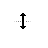 Vertical resize cursor