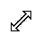 Diagonal 2 White 1 cursor