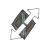 Pyramid Head diag resize left cursor