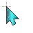 Medium Aqua HK C cursor