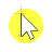 Win 10 Highlighted Default Cursors preview