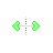 Horizontal resize cursor