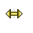 Horizontal resize cursor