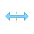 Horizontal resize cursor