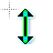 Vertical resize cursor