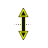 Vertical resize cursor