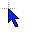 Blue classic cursor cursor
