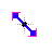 dioganal rezise 1 blue pink cursor