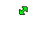 Diagonal 2 verde cursor