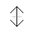 Vertical resize cursor