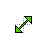 Green Diagonal 2 cursor