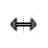 Horizontal resize cursor