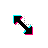 Glitch - TikTok diagonal resize 1 cursor cursor
