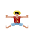 Luffy Size X cursor