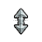 Vertical resize cursor