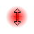 Vertical resize cursor